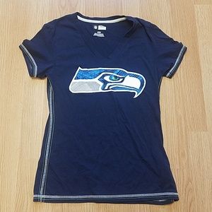 Casual Seahawks v-neck shirt